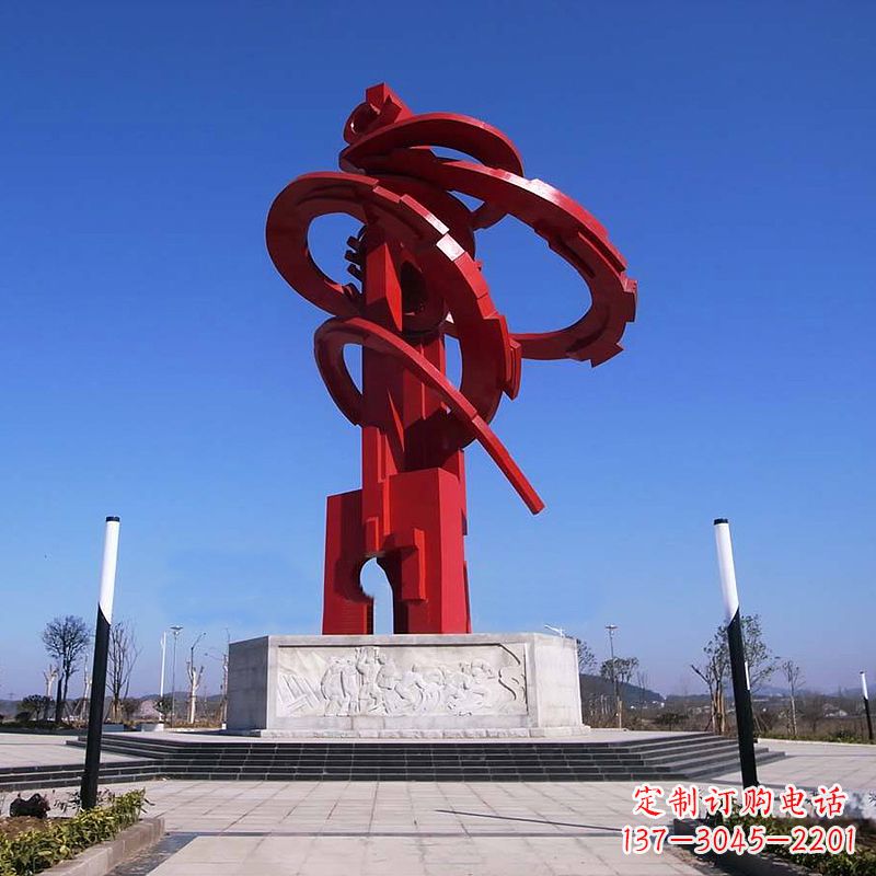 绵阳精美龙形不锈钢景观雕塑