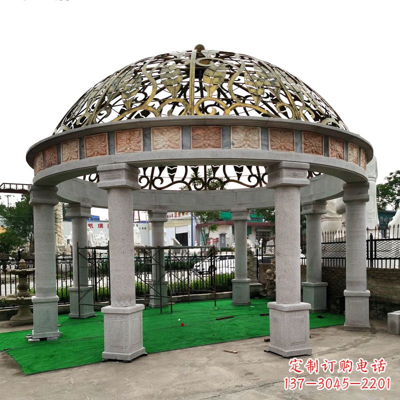 绵阳中领雕塑凉亭雕塑定制