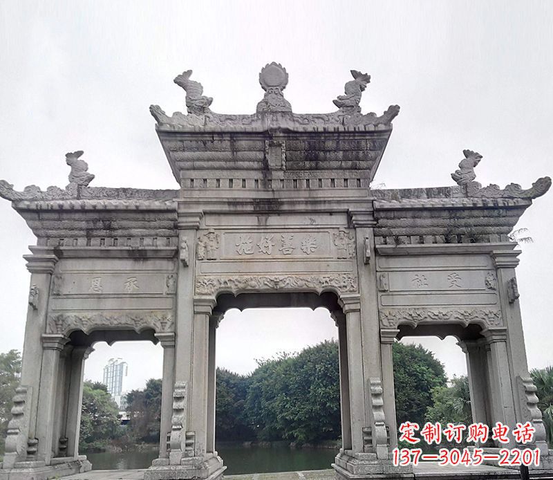 绵阳大型牌坊石雕