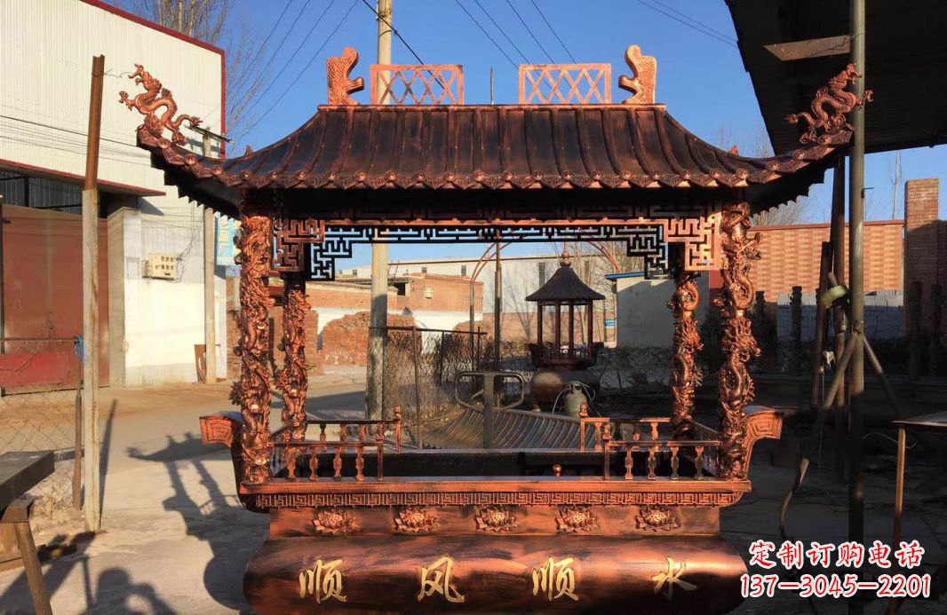 绵阳大型铜雕香炉