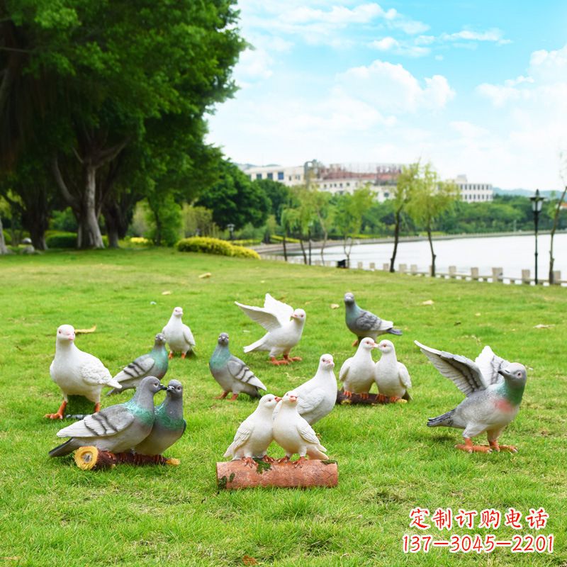 绵阳大学雕塑手举和平鸽