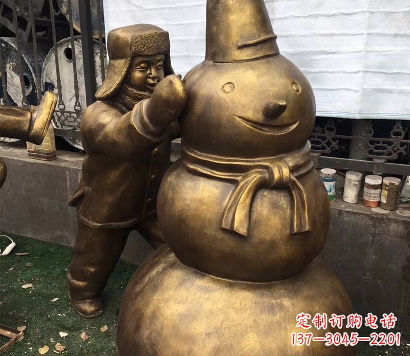绵阳儿童铜雕精美礼品