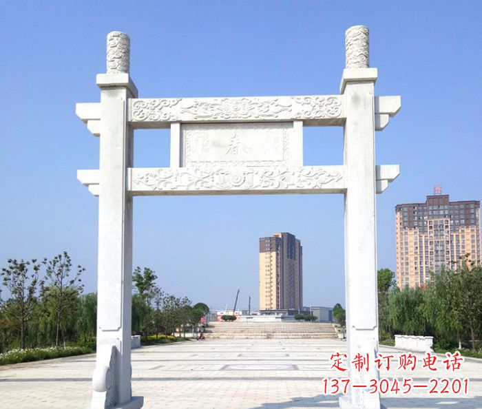 绵阳石牌楼雕塑——精美的浓缩艺术