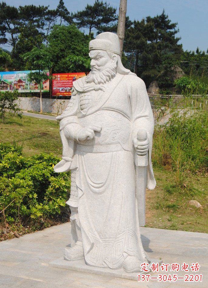 绵阳钟馗神像石雕