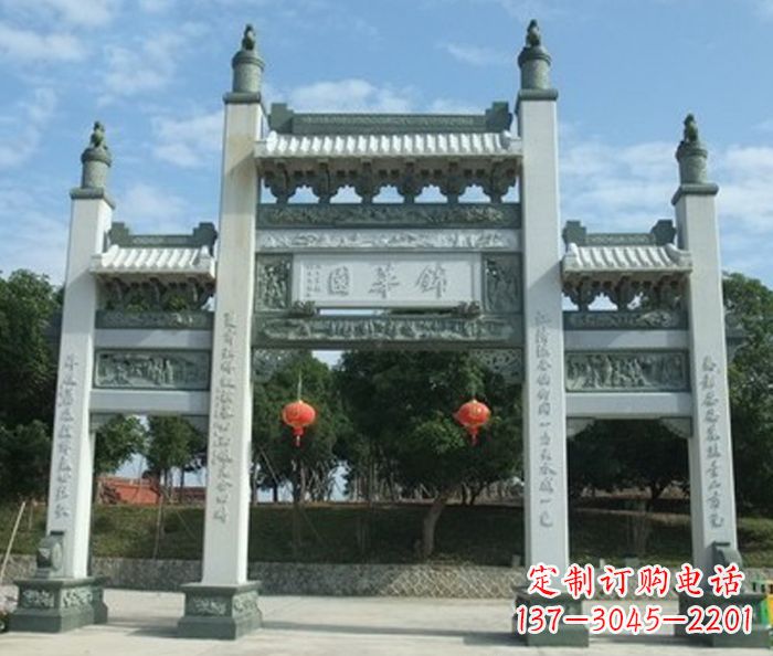绵阳牌坊雕塑艺术品定制精品