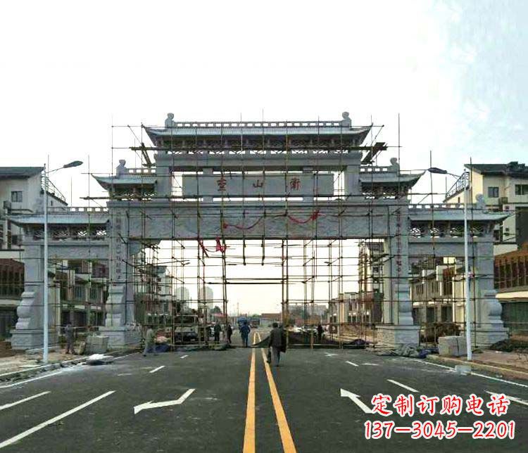 绵阳牌坊石雕——精致细腻,展示正气