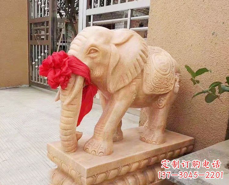 绵阳雕刻大象石雕