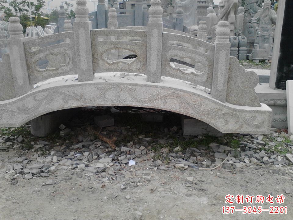 绵阳精美石桥雕塑,点缀庭园之美