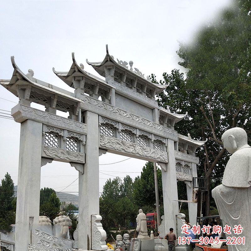 绵阳牌坊雕塑——精美、经久耐用的室外装饰艺术