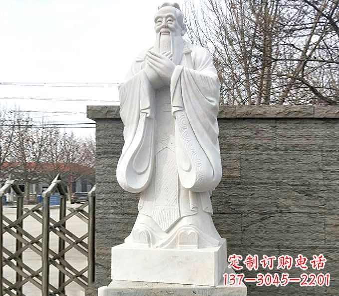 绵阳雕塑孔子头像