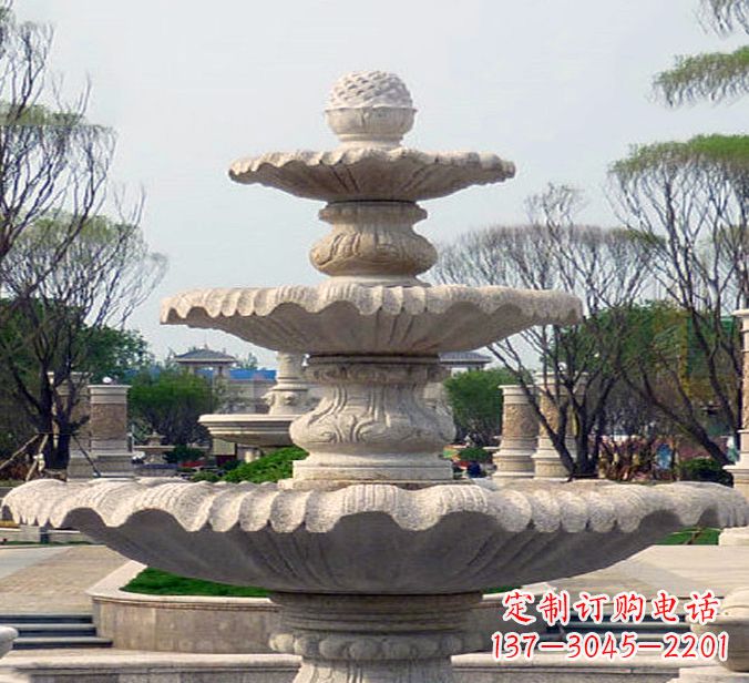 绵阳狮子头花钵雕塑