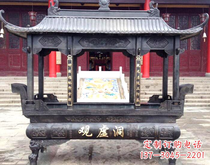 绵阳精美香炉雕塑定制