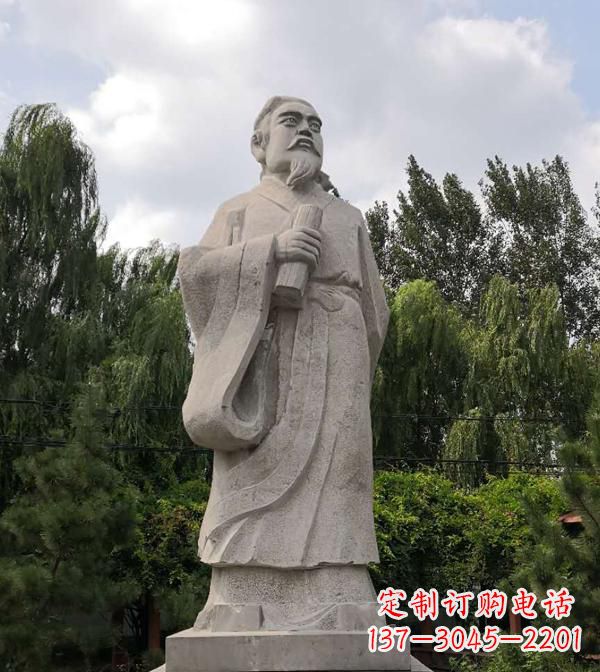 绵阳中国古代历史名人雕塑