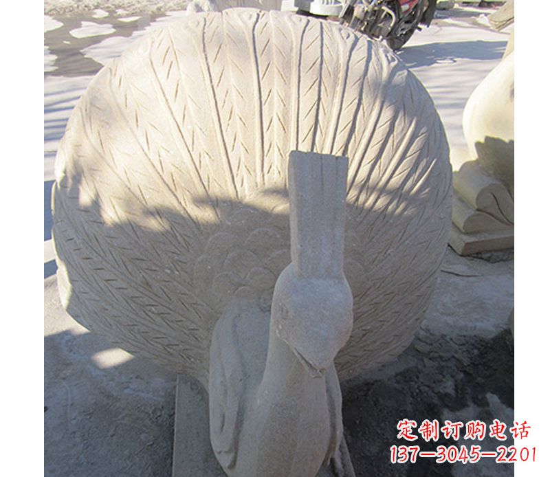 绵阳动物孔雀石雕