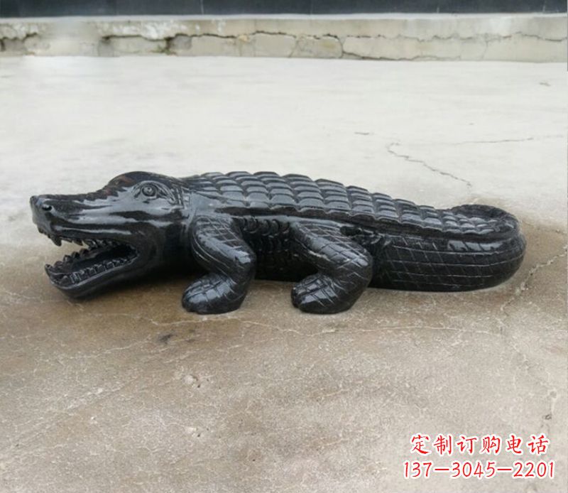 绵阳经典鳄鱼景观石雕