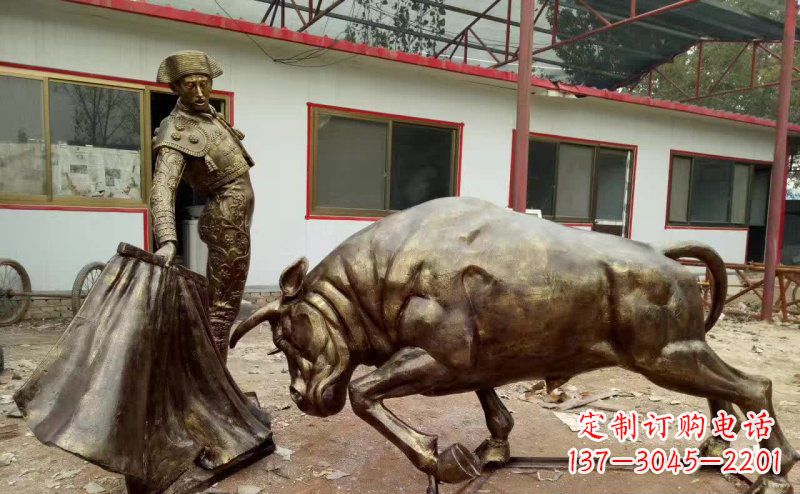 绵阳中领雕塑-装饰艺术级牛雕塑