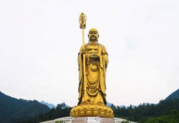 绵阳高端定制大型地藏菩萨铜雕