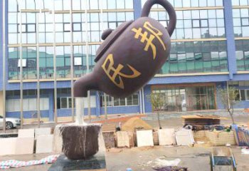 绵阳精美大型天壶流水喷泉雕塑