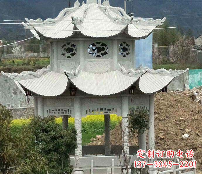 绵阳古典凉亭石雕