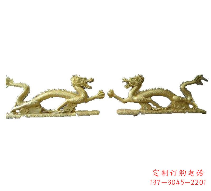 绵阳二龙戏珠铸铜雕塑