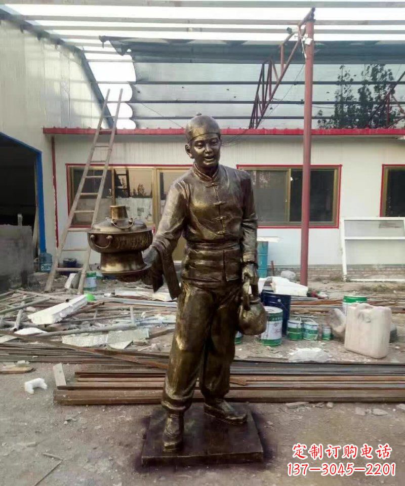 绵阳产品名称店小二铜雕