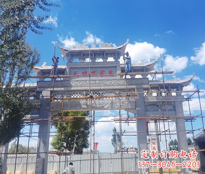 绵阳牌坊雕塑品质精湛、精致耐看