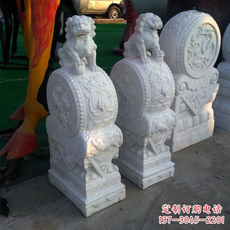 绵阳仿古门墩石雕塑