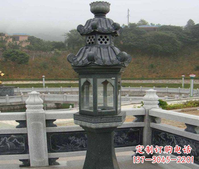 绵阳仿古石灯雕塑,点亮景观空间
