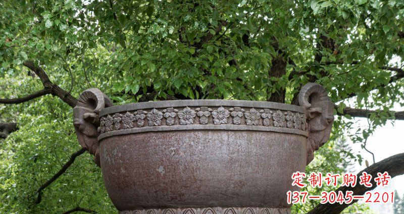 绵阳中领雕塑仿古水缸铜雕