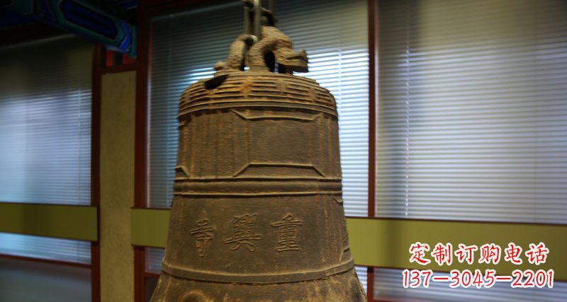 绵阳仿古铜钟寺庙铜雕