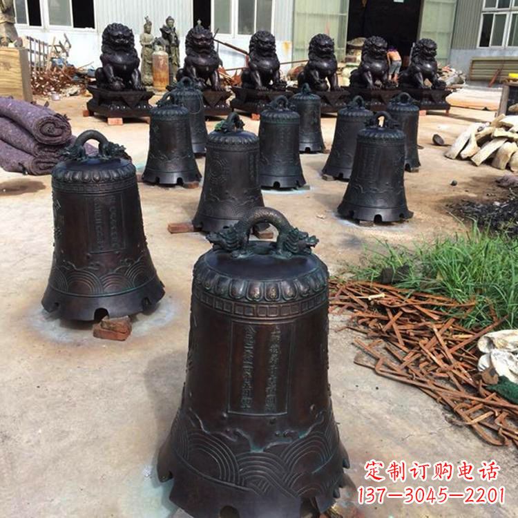 绵阳仿古铜钟雕塑