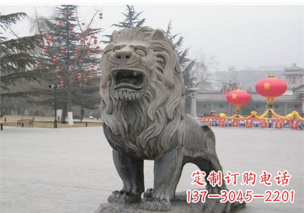 绵阳仿古西洋狮子石雕