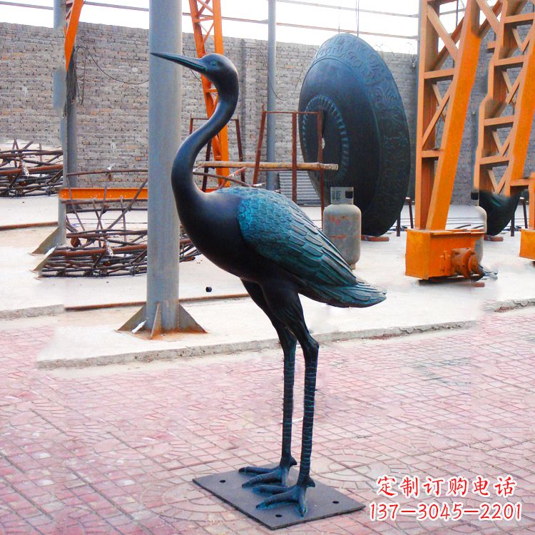 绵阳仿古仙鹤雕塑
