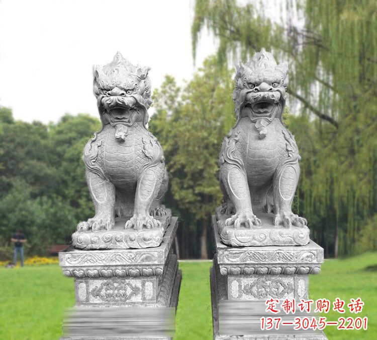 绵阳复古仿古麒麟石雕