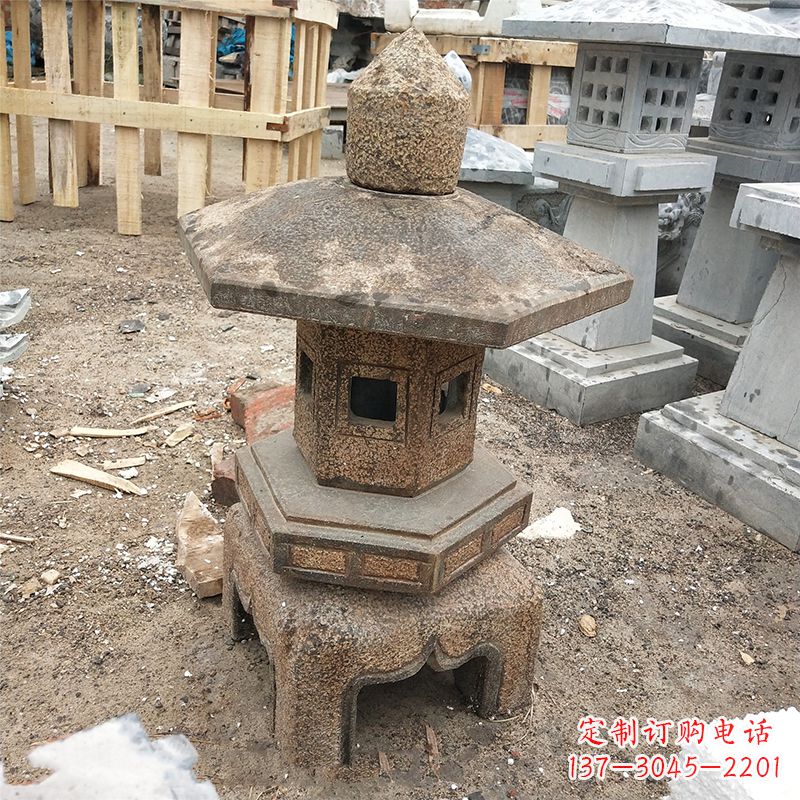 绵阳古雅时尚仿古石灯笼雕塑