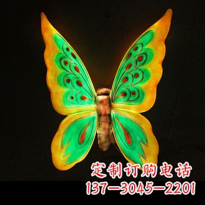绵阳闪耀蝴蝶,精致灯光雕塑