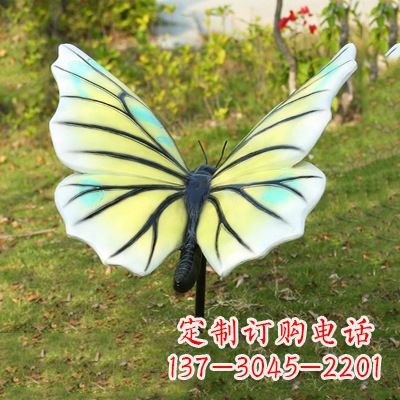 绵阳色彩丰富的仿真蝴蝶雕塑