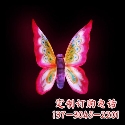 绵阳红发蝴蝶 小号发光雕塑