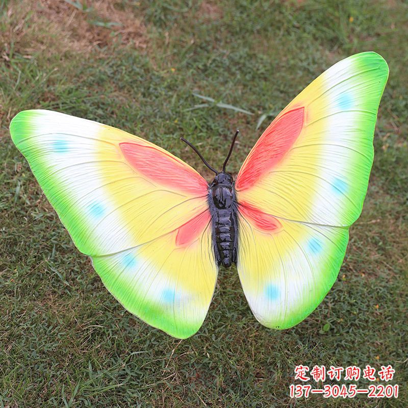 绵阳艺术蝴蝶彩绘动物雕塑