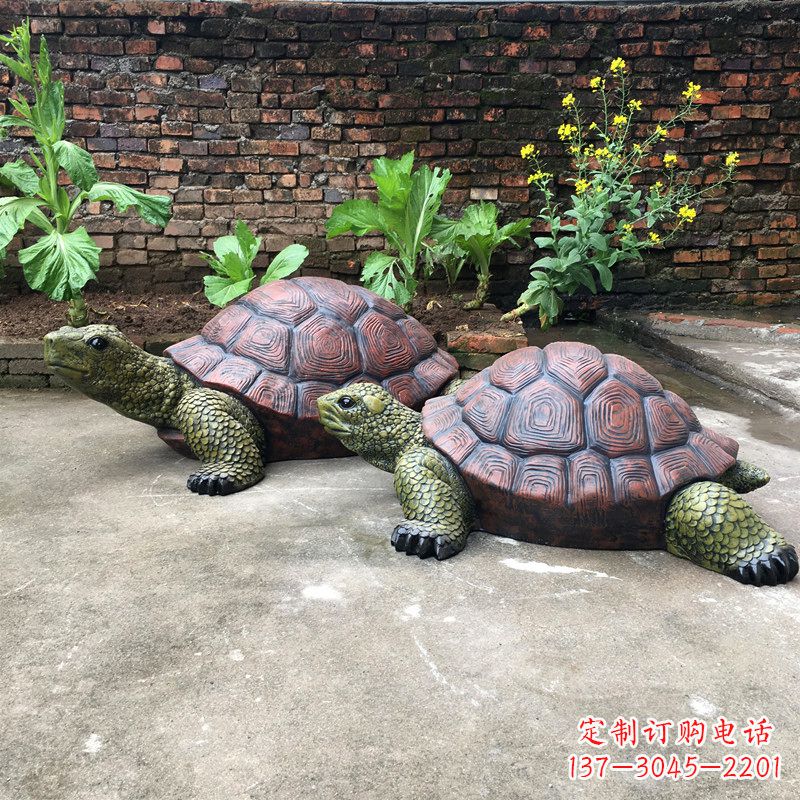 绵阳精致细腻的乌龟雕塑