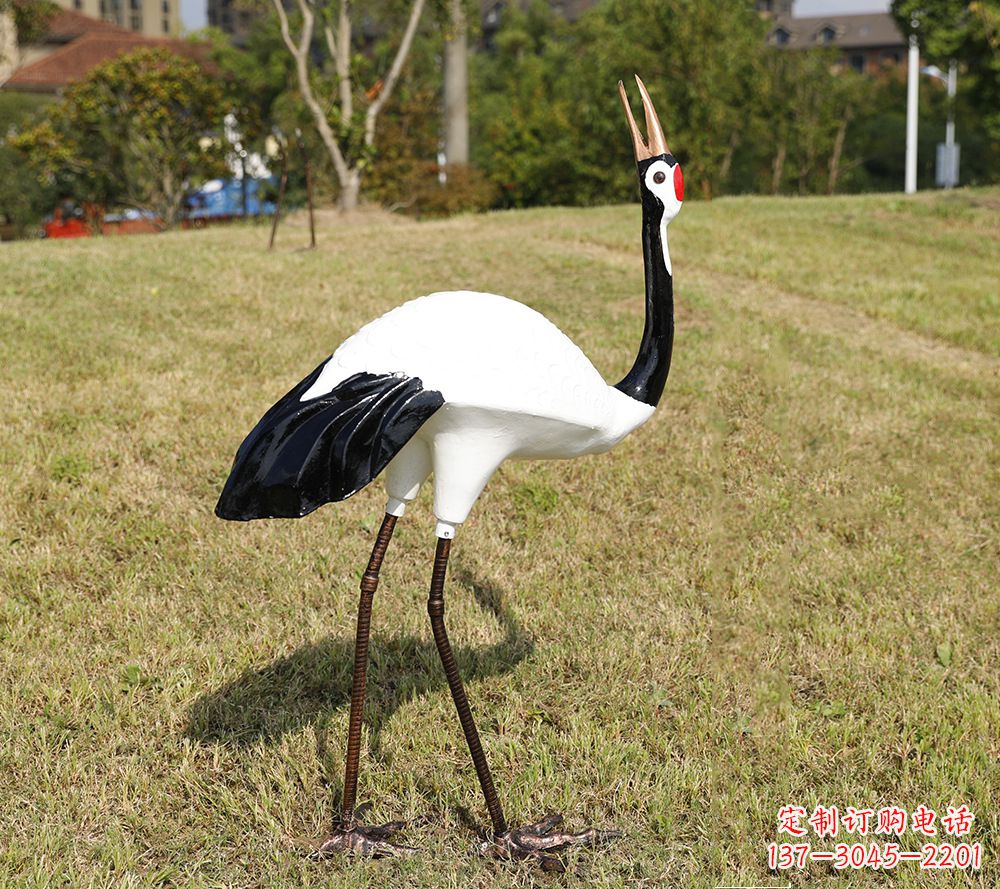 绵阳仿真仙鹤雕塑