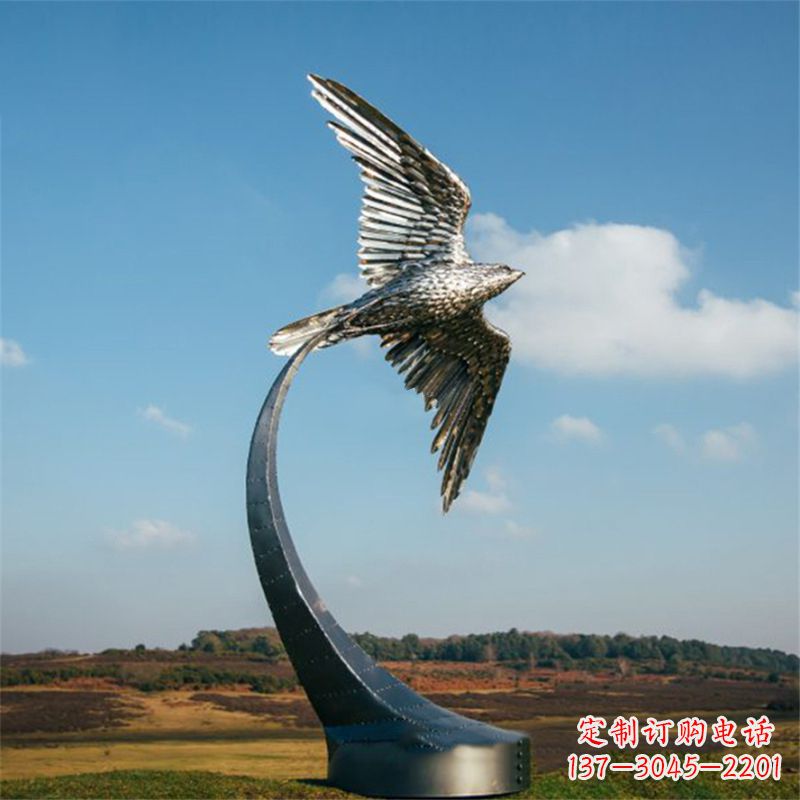 绵阳不锈钢老鹰雕塑