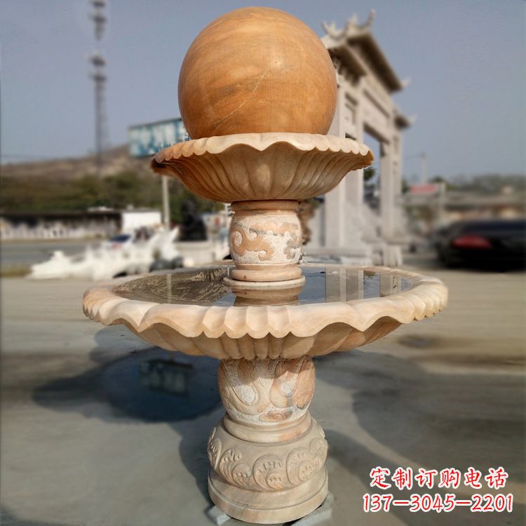 绵阳风水球石雕塑