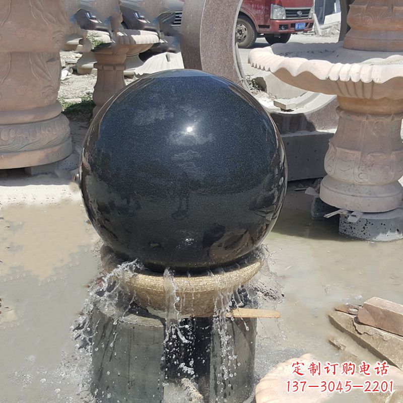 绵阳福建风水石球雕塑