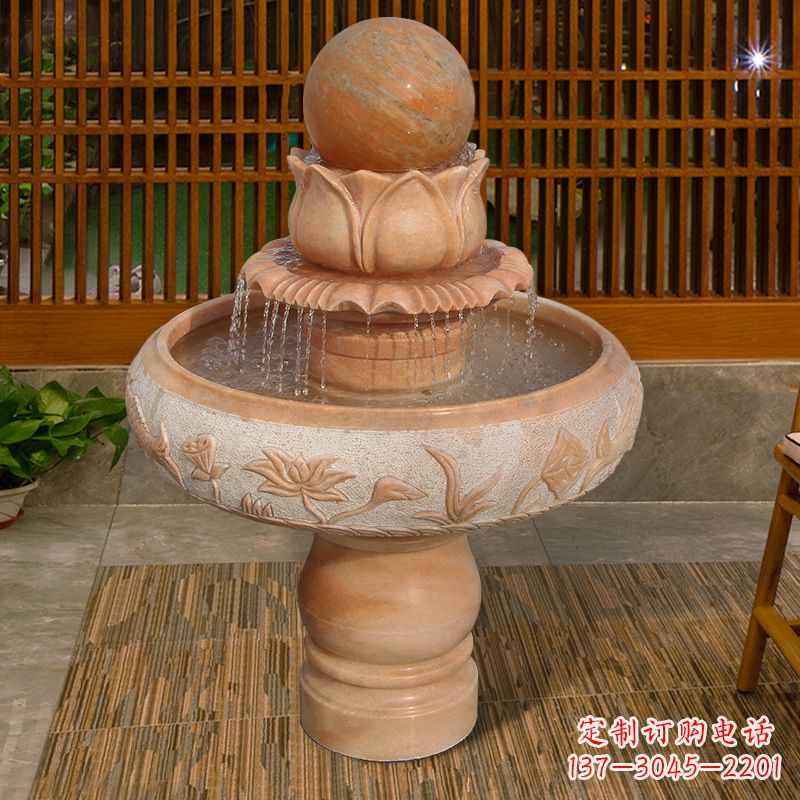 绵阳领雕塑涪陵悬浮风水球雕塑