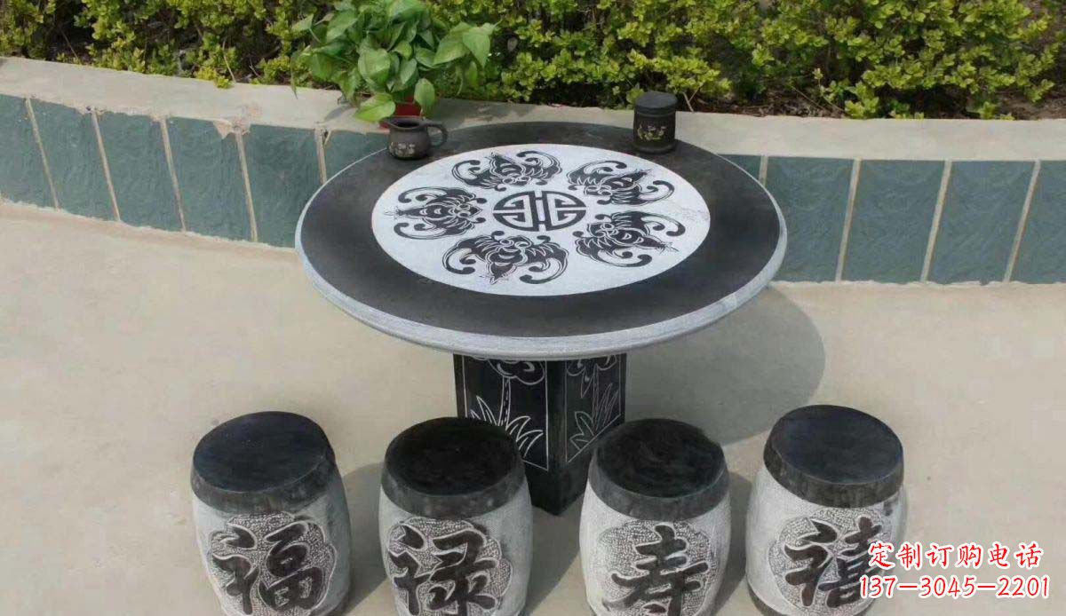 绵阳传统工艺福禄寿喜雕塑