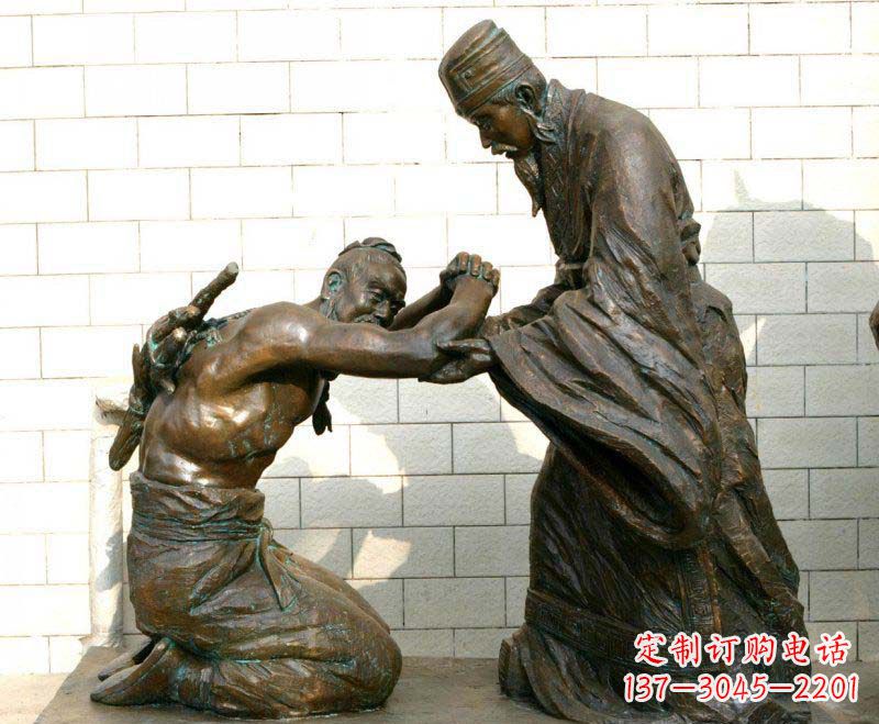 绵阳中领雕塑——传承古代文化的名人铜雕
