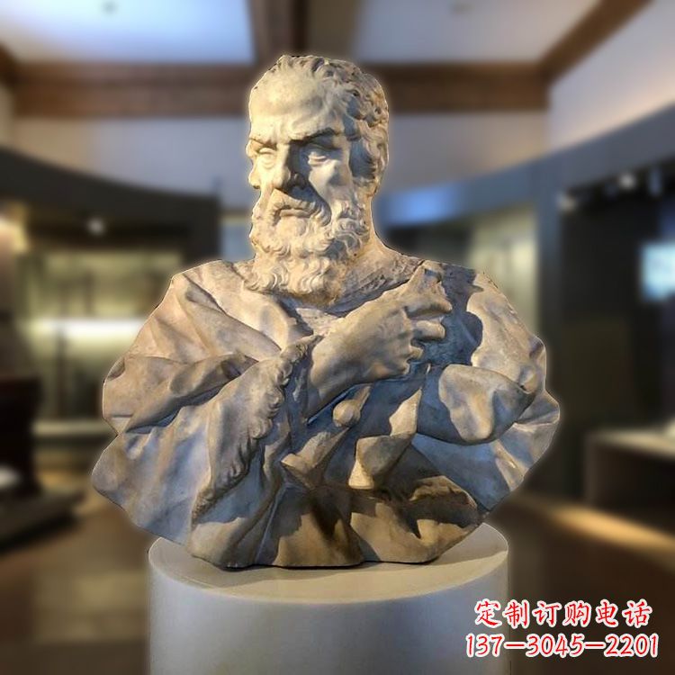 绵阳伽利略头像雕塑--精致定制