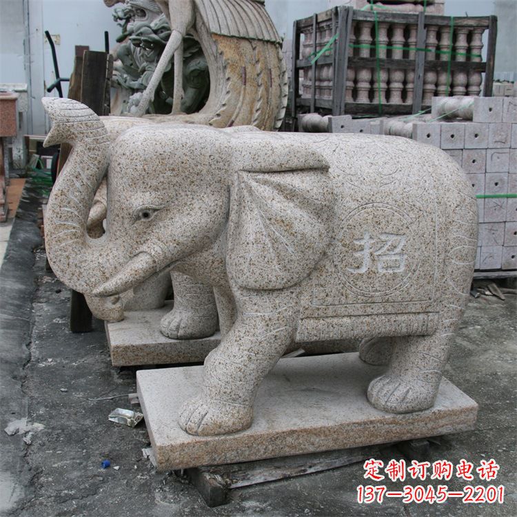 绵阳唯美大象雕塑