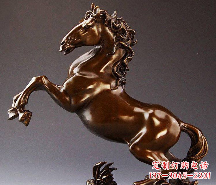 绵阳青铜马头雕塑